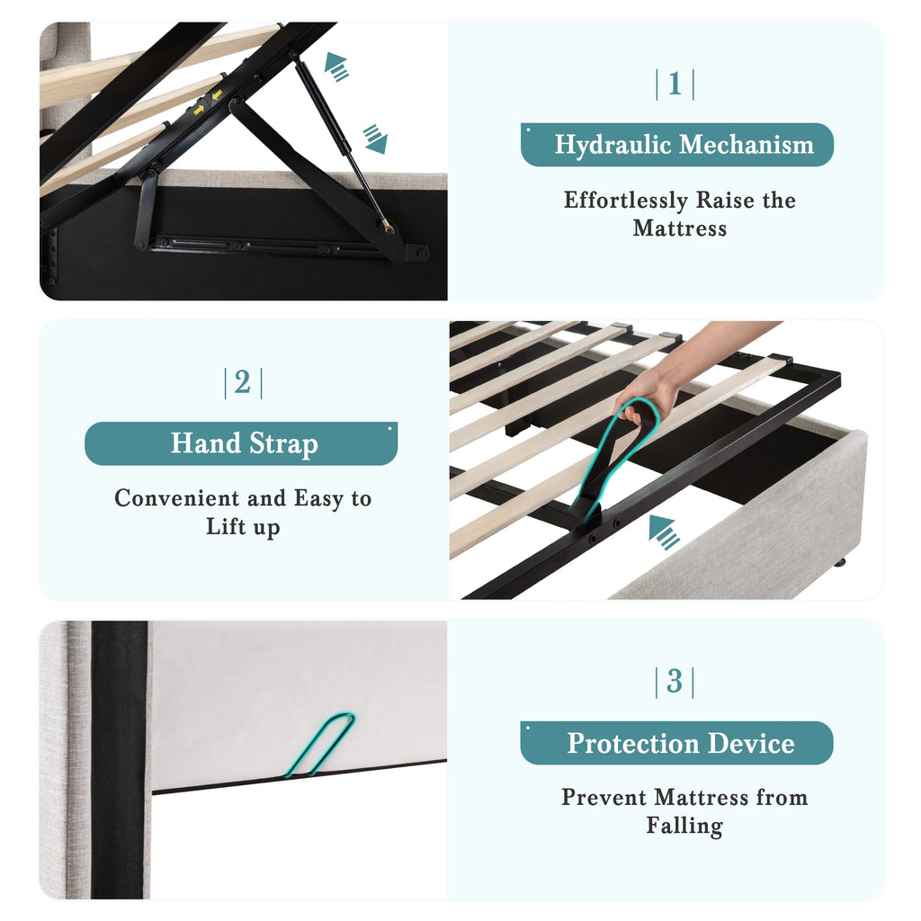 Lift Up Storage Bed