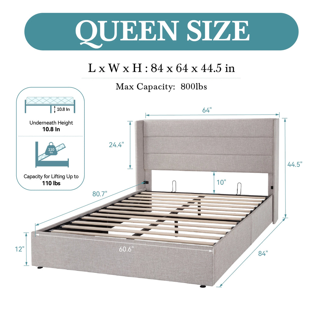 Lift Up Storage Bed