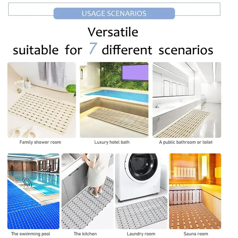 Premium Bath Mat Tub Shower Mat Non Slip.