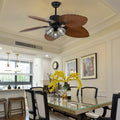 Remote Control Ceiling Fan with LED Light