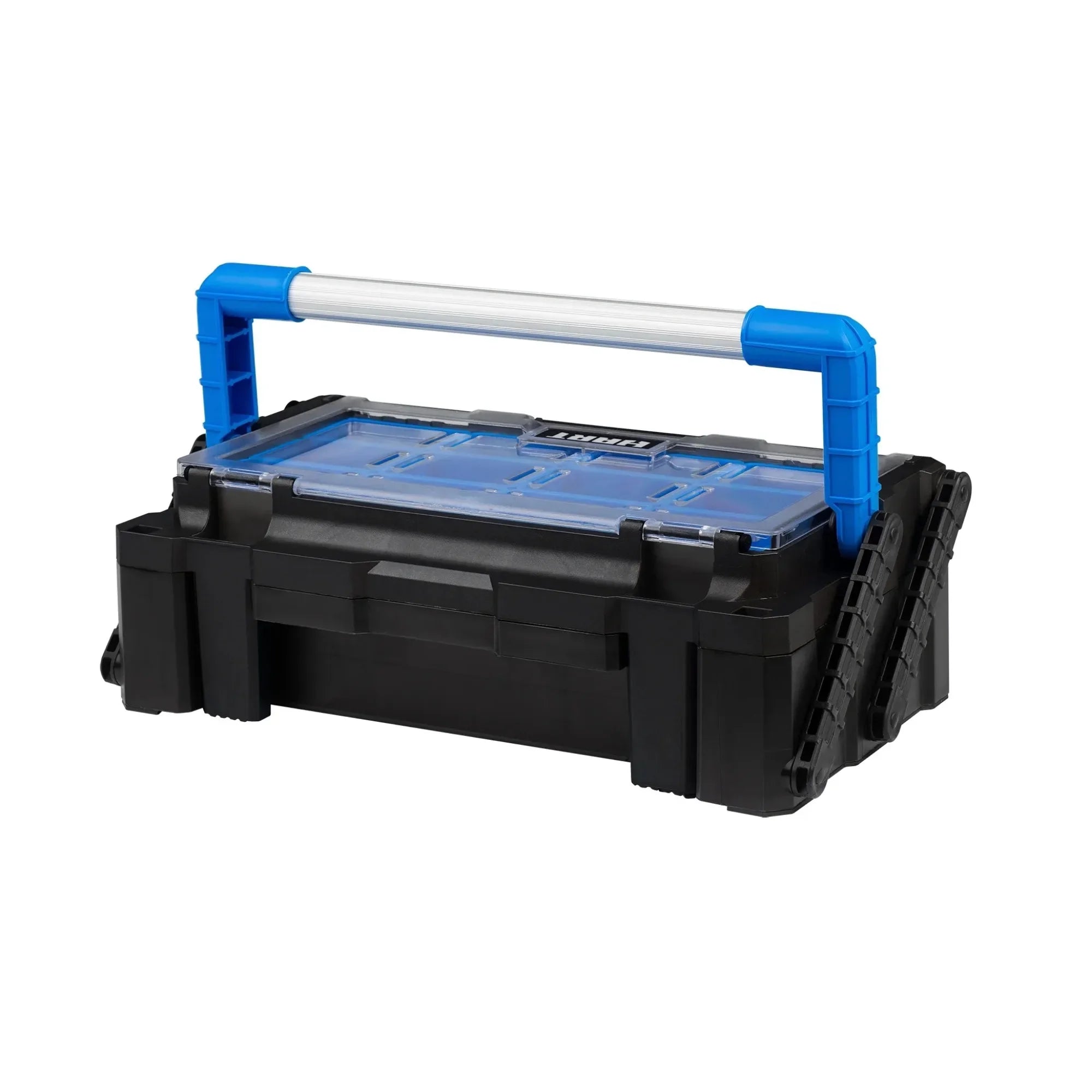 Tool box with sturdy metal lock