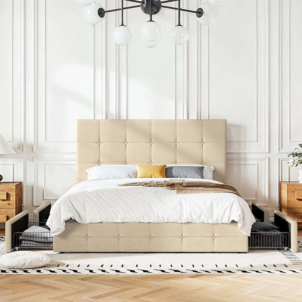 Platform Storage Bed Frame