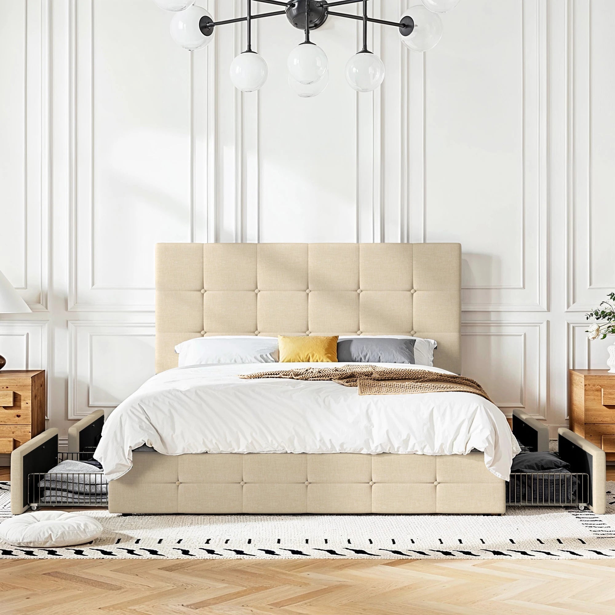 Platform Storage Bed Frame