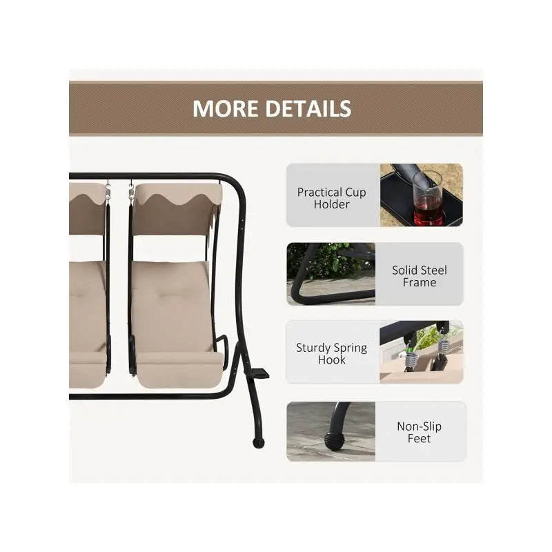 Hammock Swing Set for Outdoor Relaxation