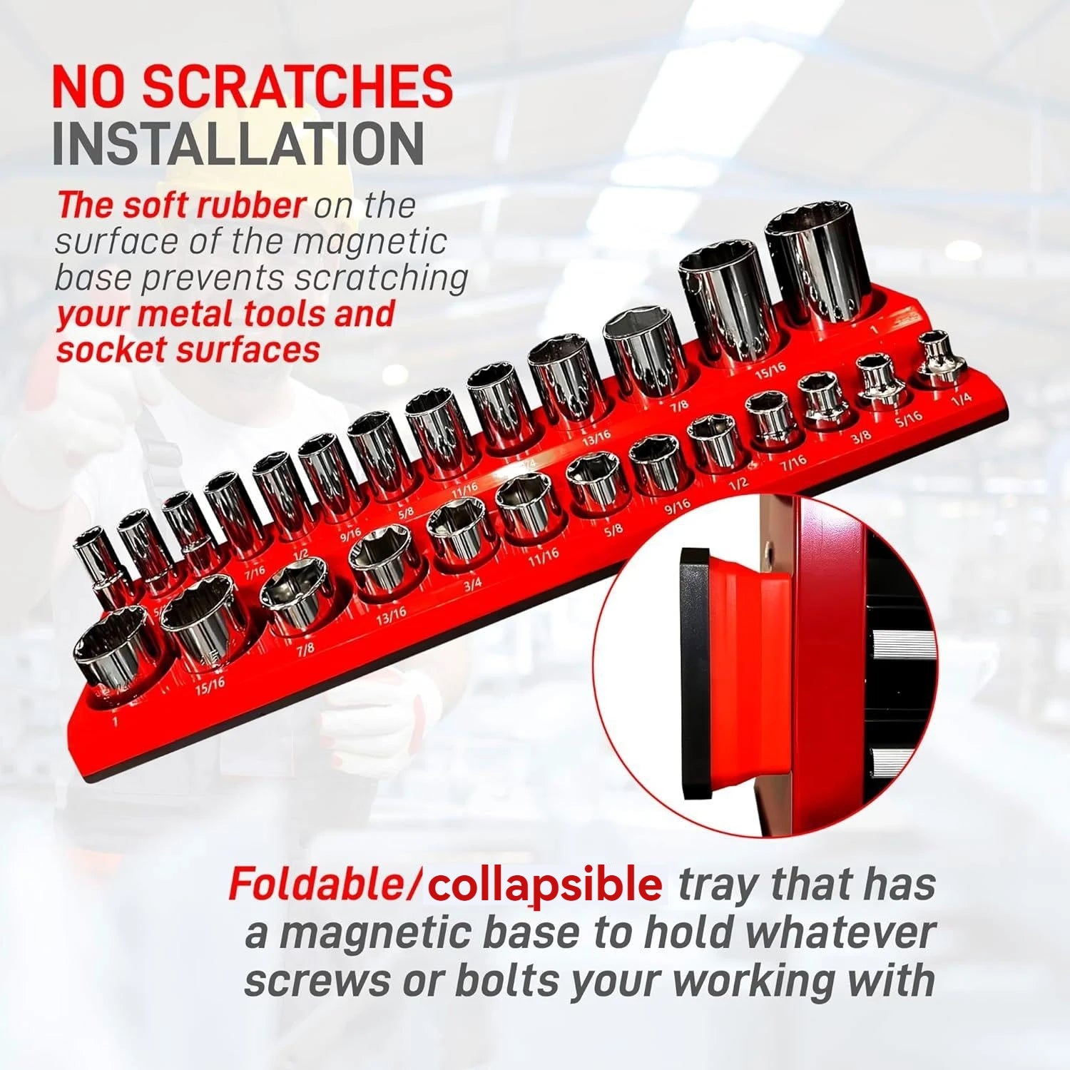 Magnetic Socket Organizer
