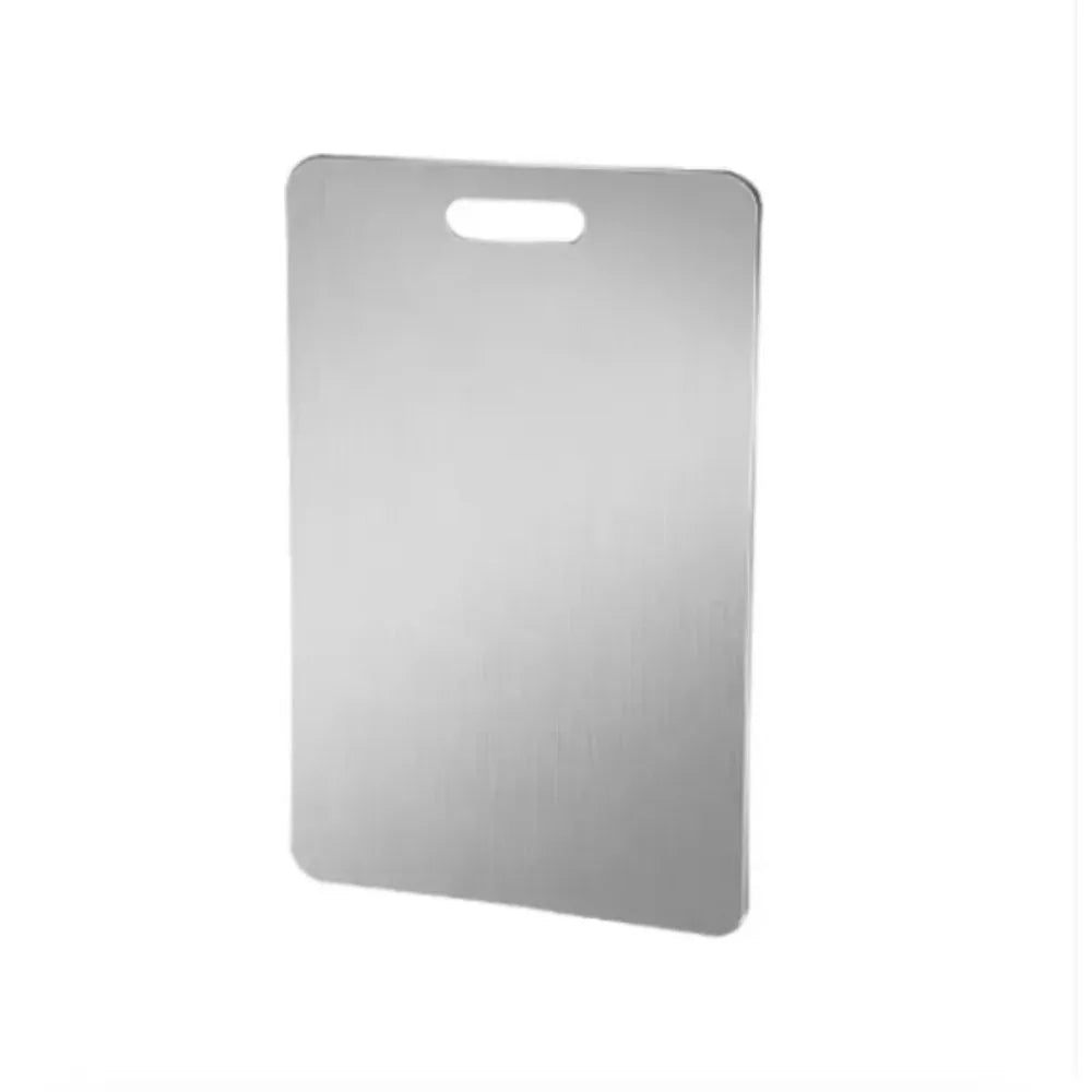 Titanium Alloy Cutting Board Heavy Duty Double Sided Kitchen Chopping Board for Meat Vegetables Cheese Durable Hygienic