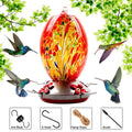 Colorful Hummingbird Food Feeder