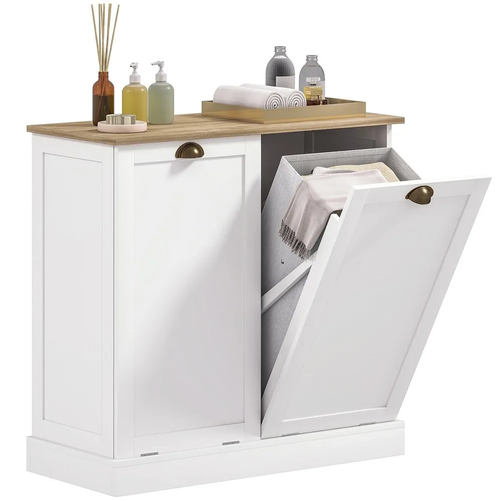 Laundry Hamper Cabinet
