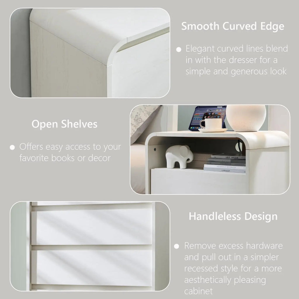 Tall Modern Nightstand