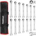 Ratcheting Wrench Set 14pcs, Metric