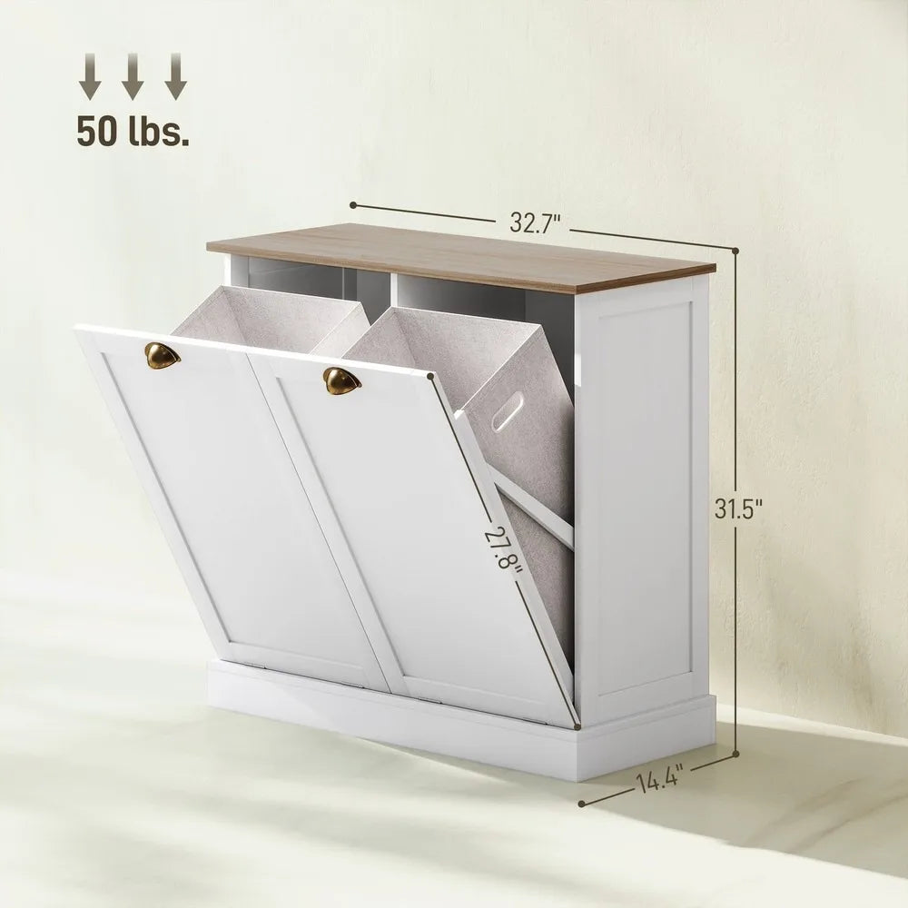 Laundry Hamper Cabinet