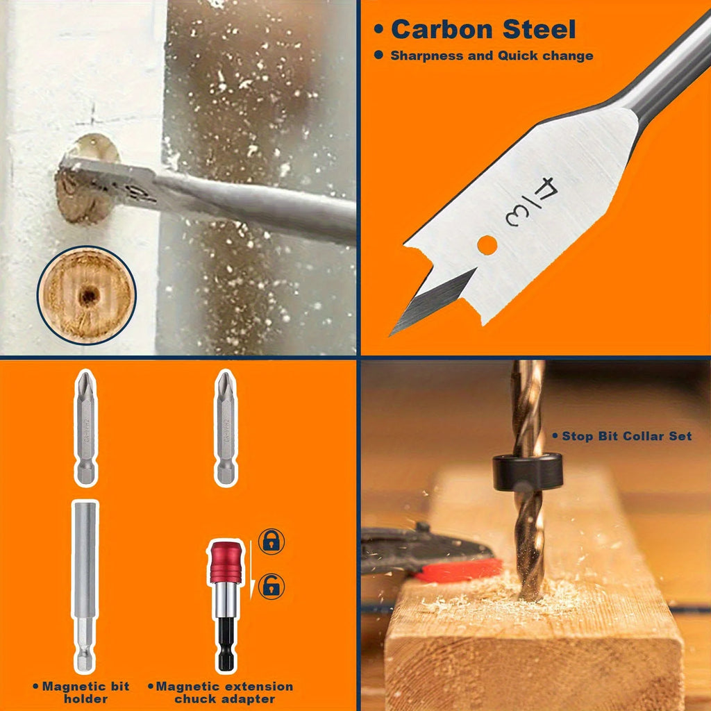 Tungsten Steel Drill Bit Set
