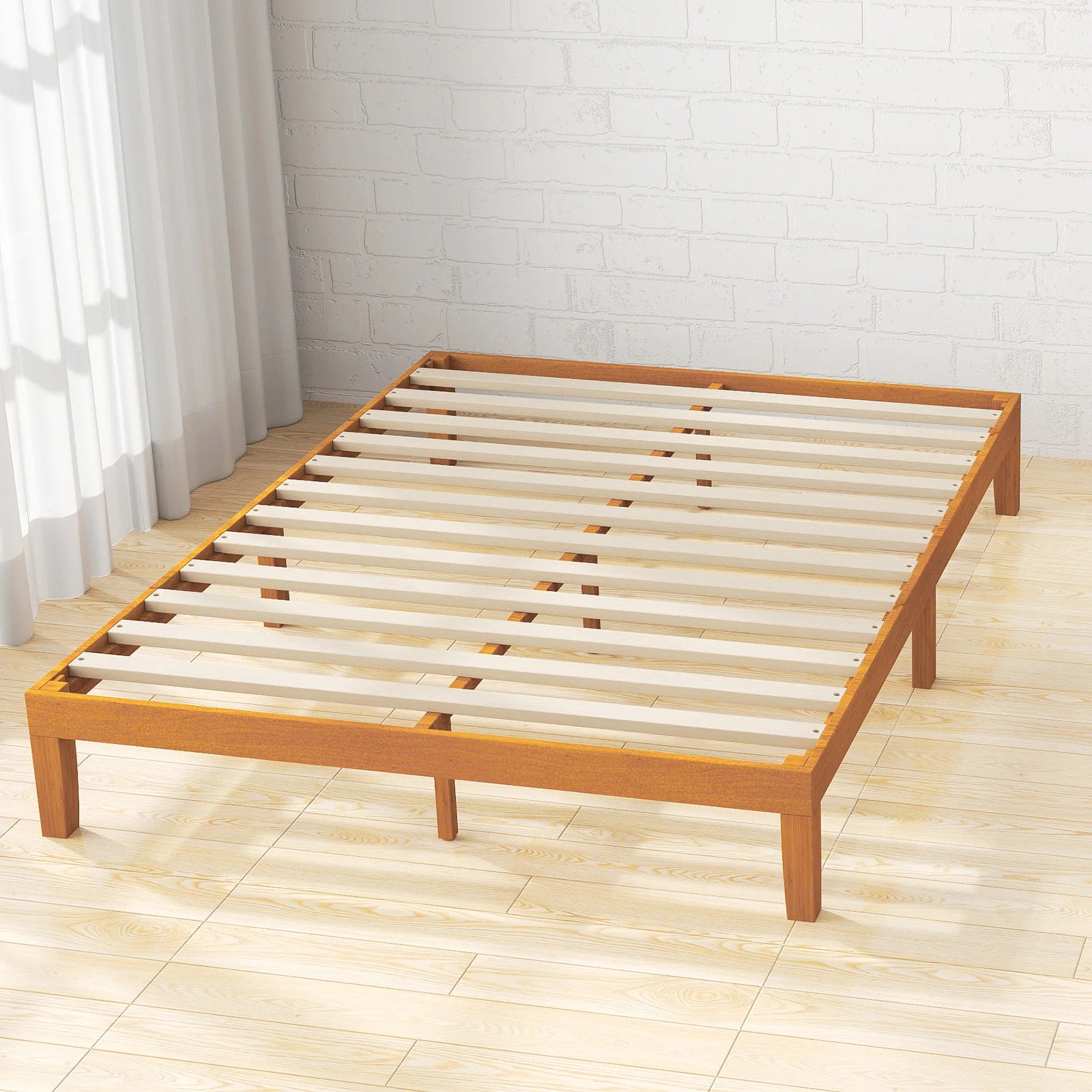 Queen Solid Wood Bed Frame