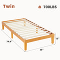 Queen Solid Wood Bed Frame