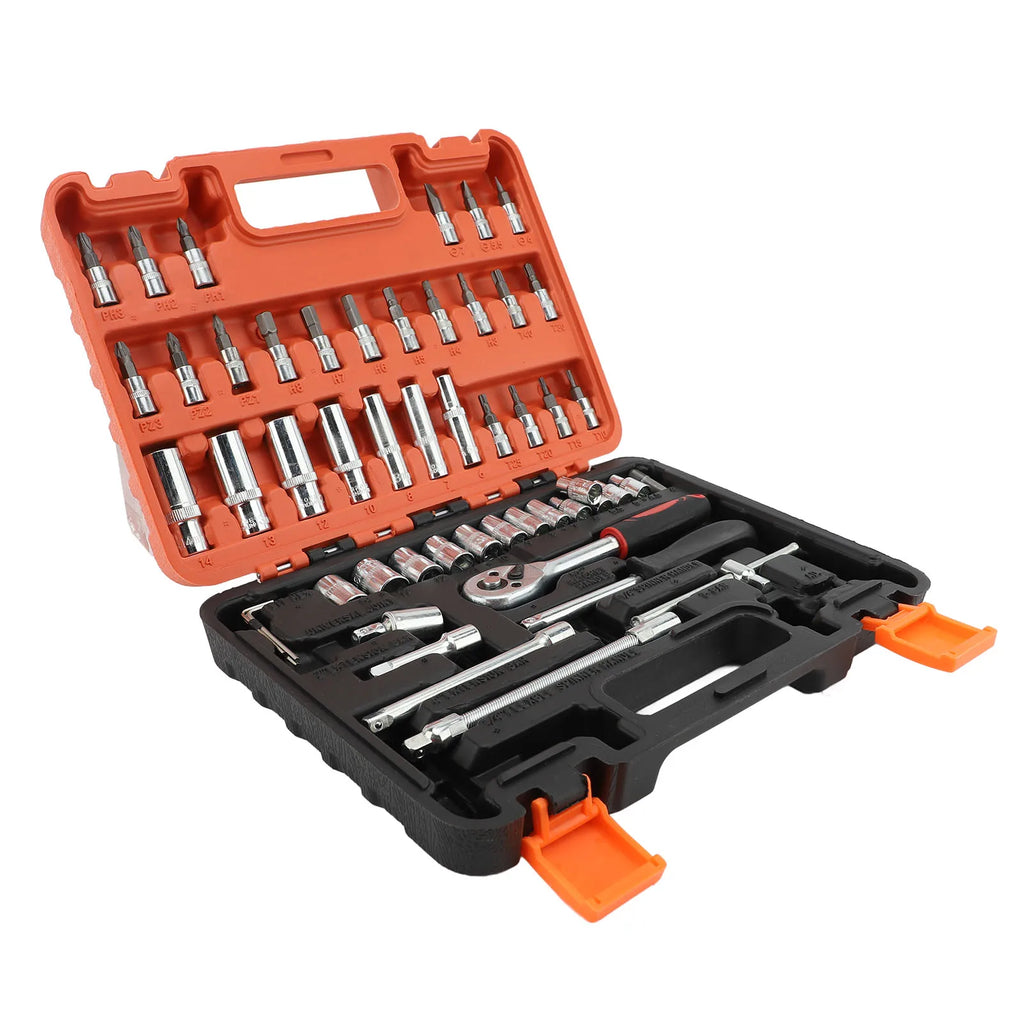 53Pcs Automotive Socket Wrench Set