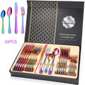 Colorful Silverware Set