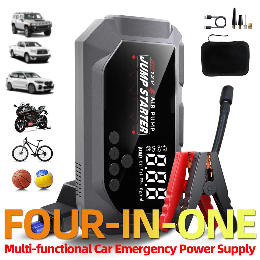 Multi-functional Car Emergency Battery Jumper Starter