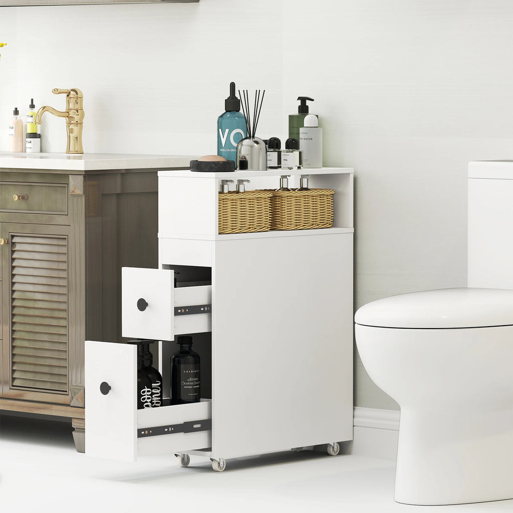 Narrow  Cabinet with Drawers