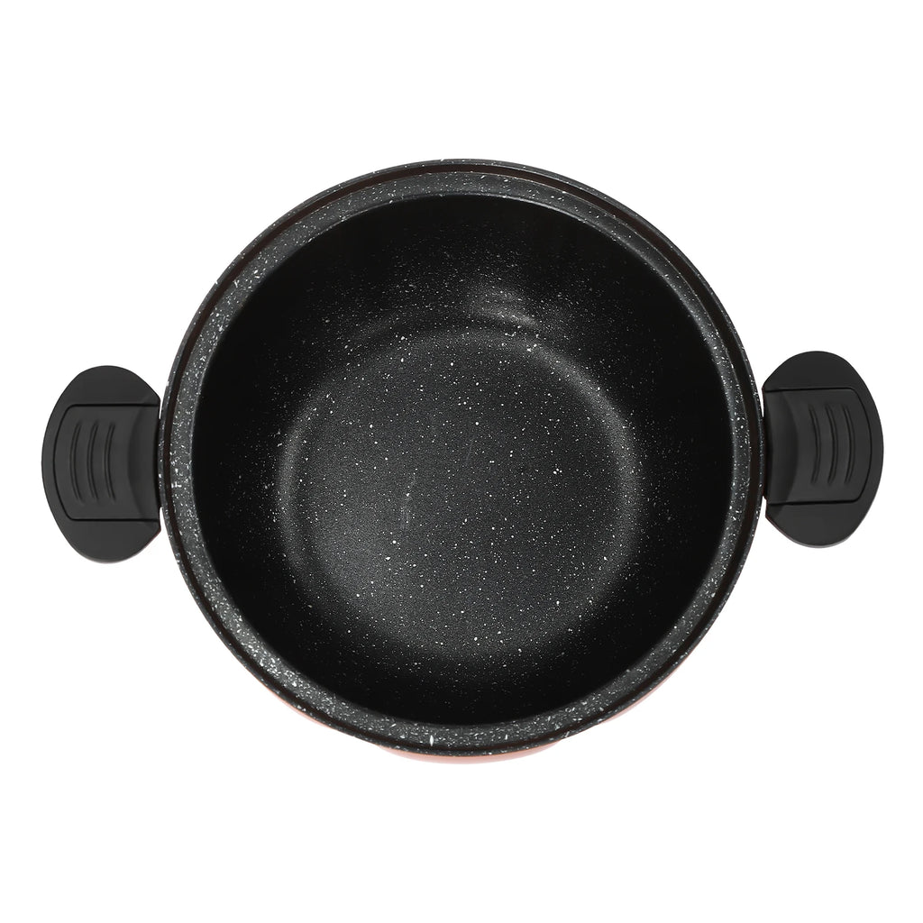 Micro Pressure Cooker,Pumpkin-Shaped Non-Stick Pressure Pot