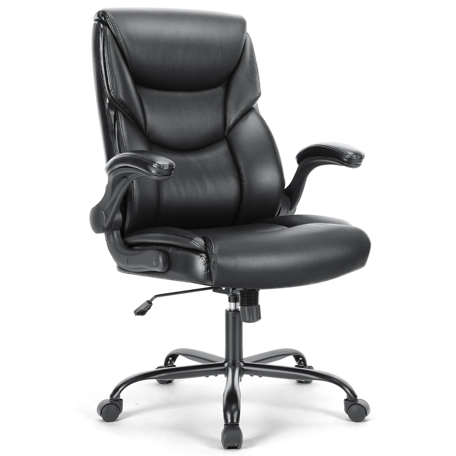 Ergonomic PU Leather Rocking Gaming Chair