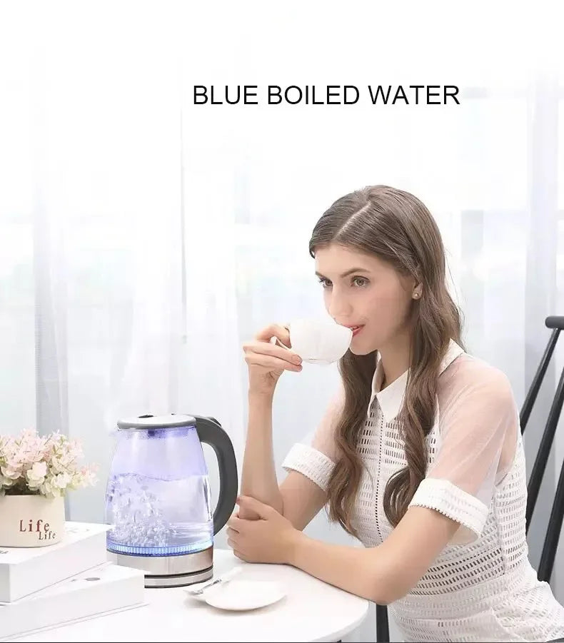 Household Kettle Glass Electric Heating Teapot