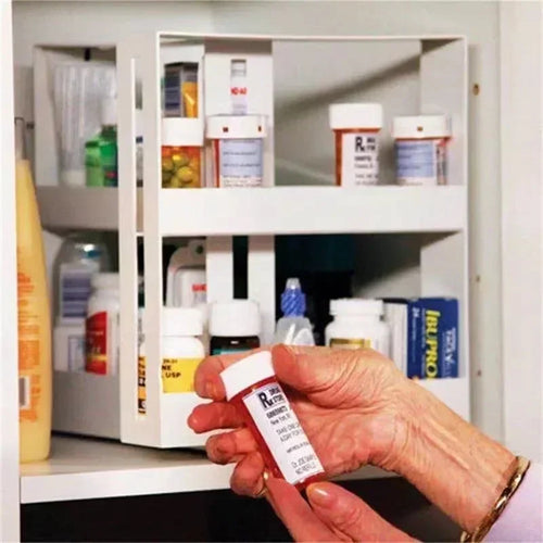 2 Tier Rotate Storage Rack