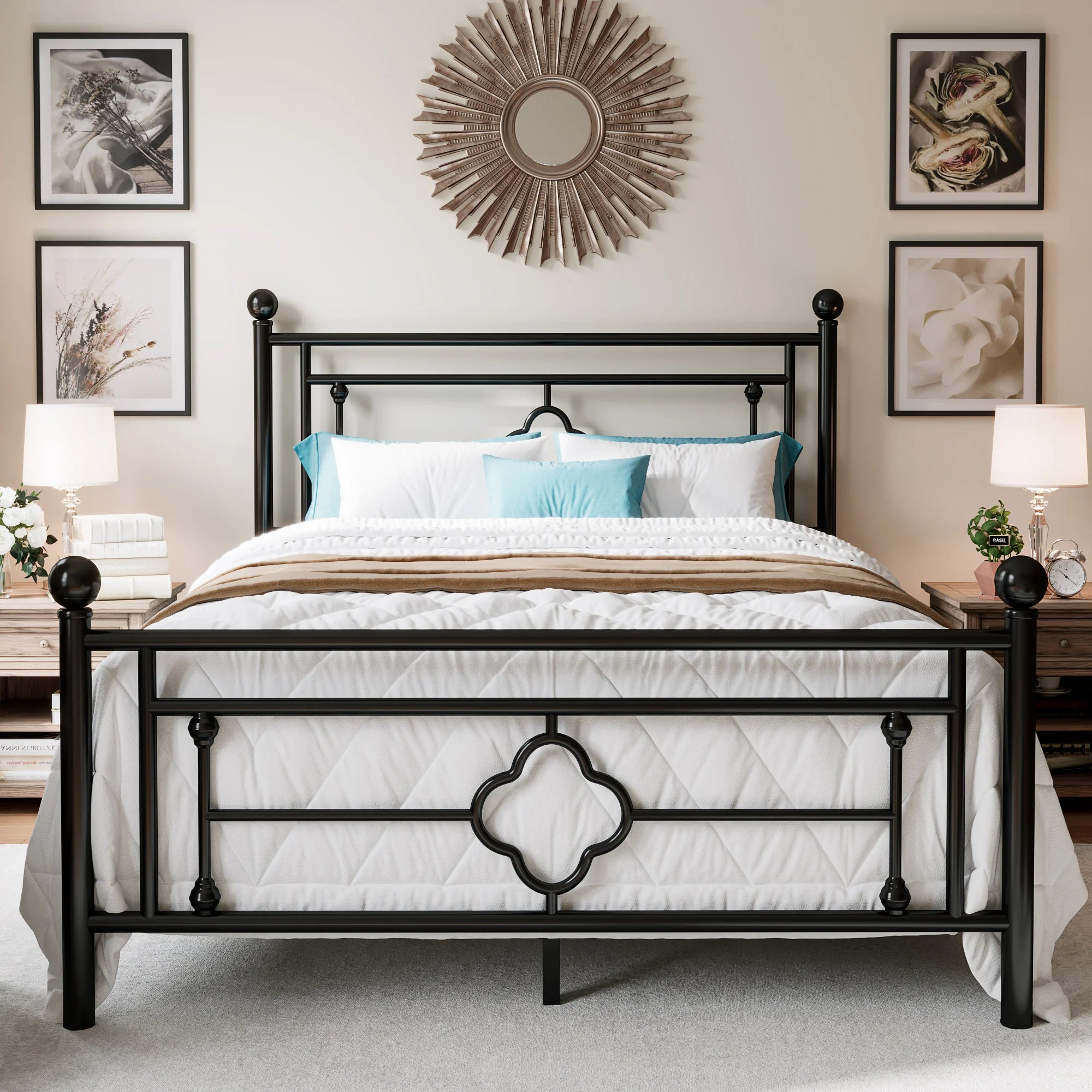 14 Inch Metal Platform Bed Frame