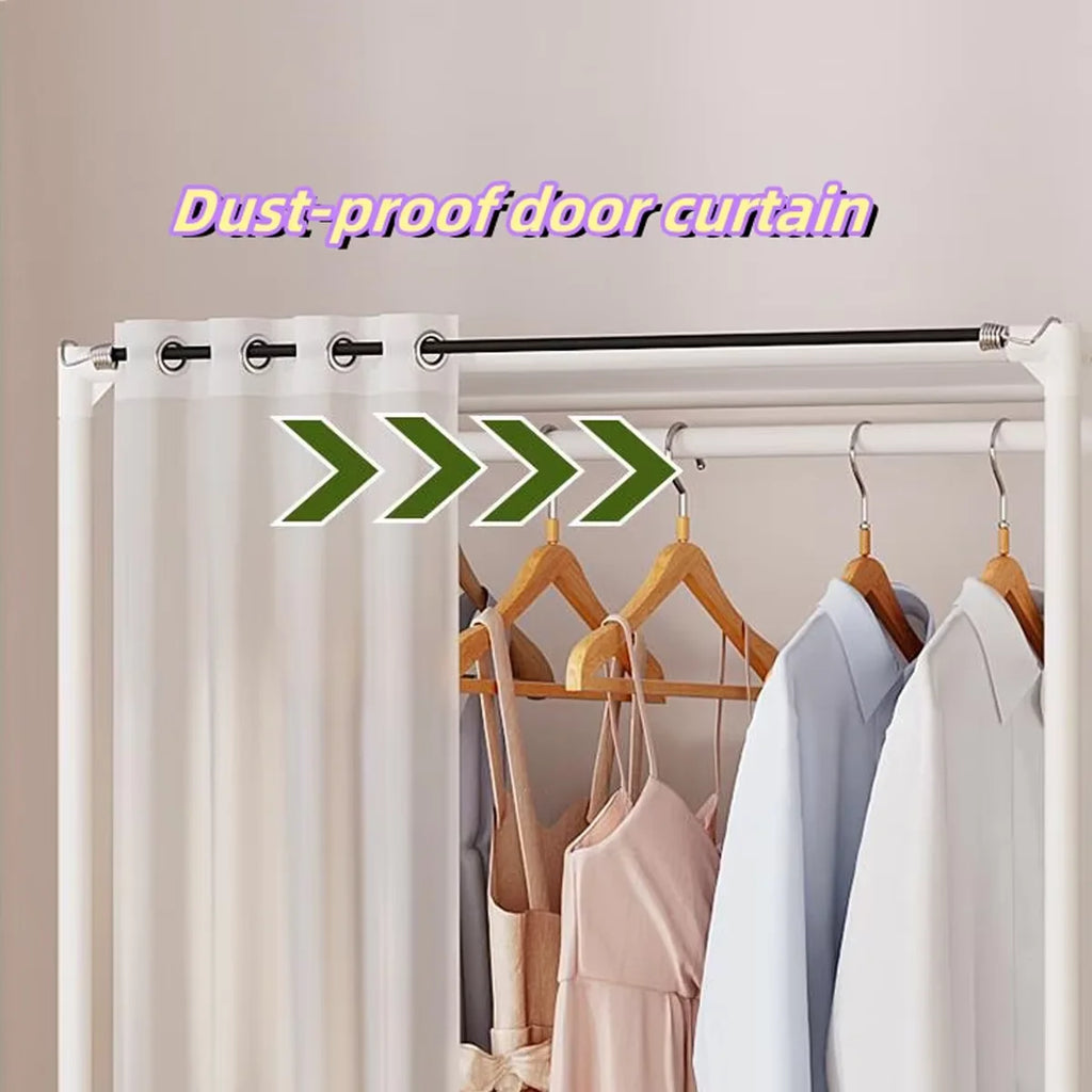 Wardrobe Rack Dustproof Cloth Closet Organizer