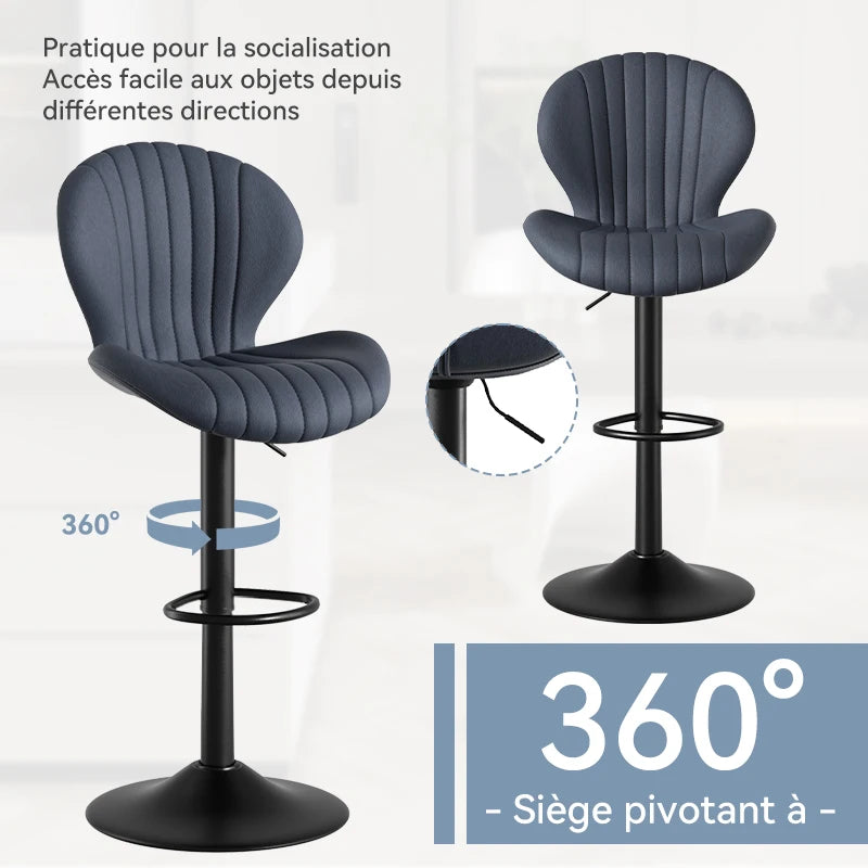 2pcs Bar Chair