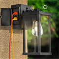 Porch Light With GFCI Outlet