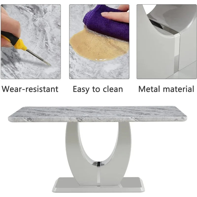 6-Person Dining Table Set