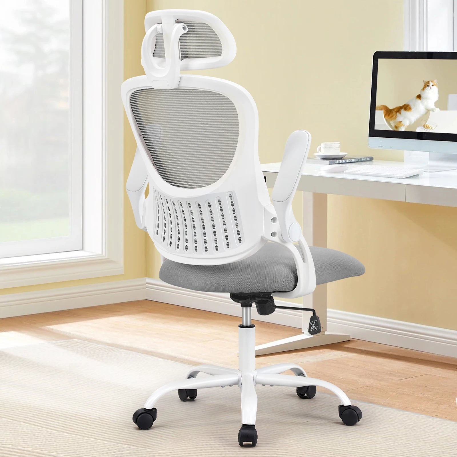 Mesh Ergonomic Office Computer Desk
