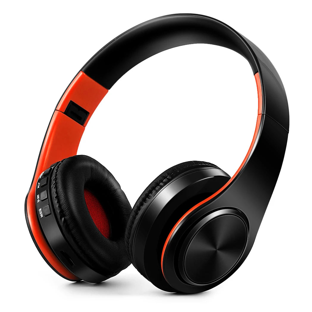 Men Gift Gold Wireless Headphones Bluetooth Earphone