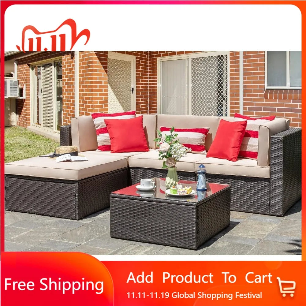 5-Piece Patio Set