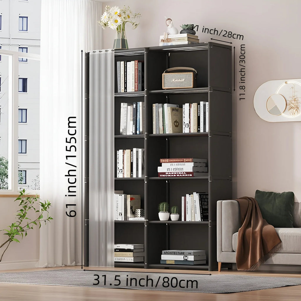 Wardrobe Rack Dustproof Cloth Closet Organizer
