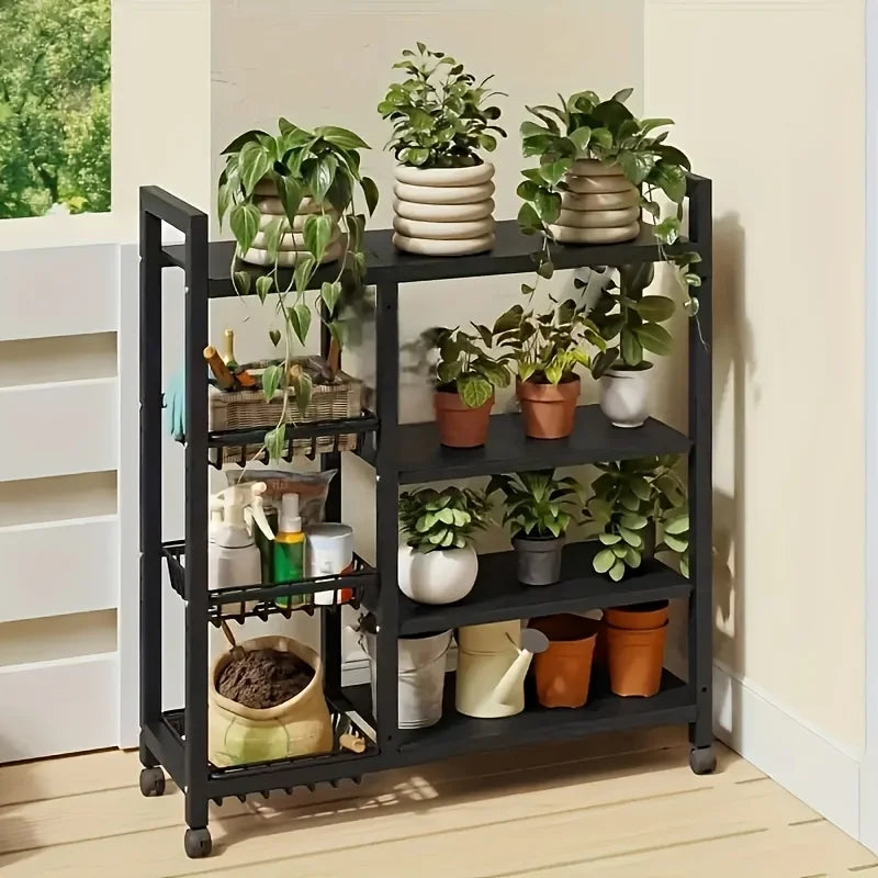 1-Piece Movable Storage Rack