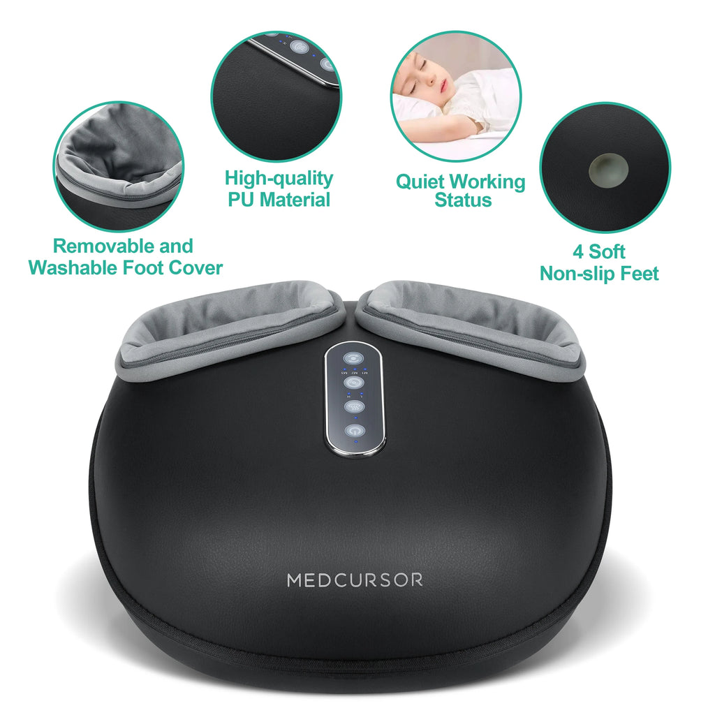 Foot Massager Machine with Heat Roller
