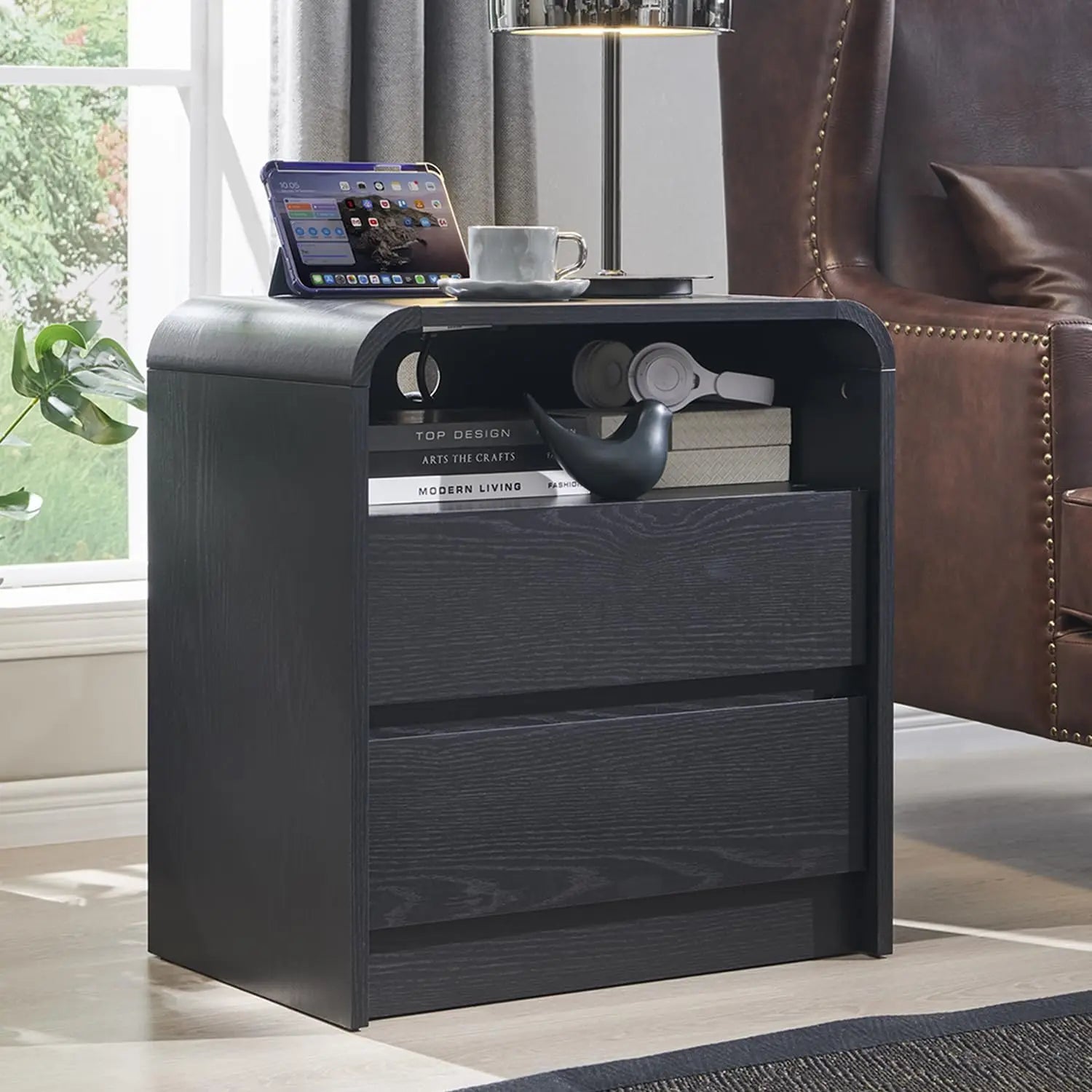 Tall Modern Nightstand