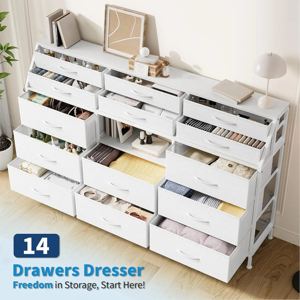 14 Drawer Dresser for Bedroom