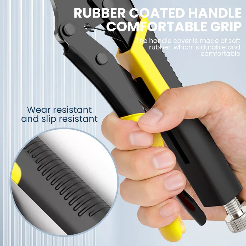 5 pcs Locking Pliers Set Quick Release Curved Mouth Powerful Pliers Versatile Tool