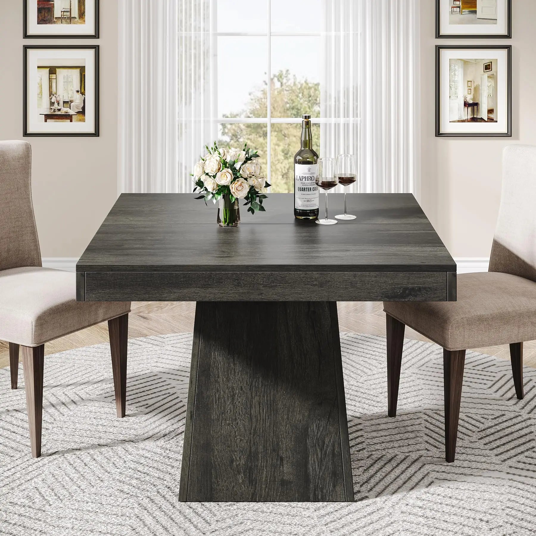 Square Dining Table for 4