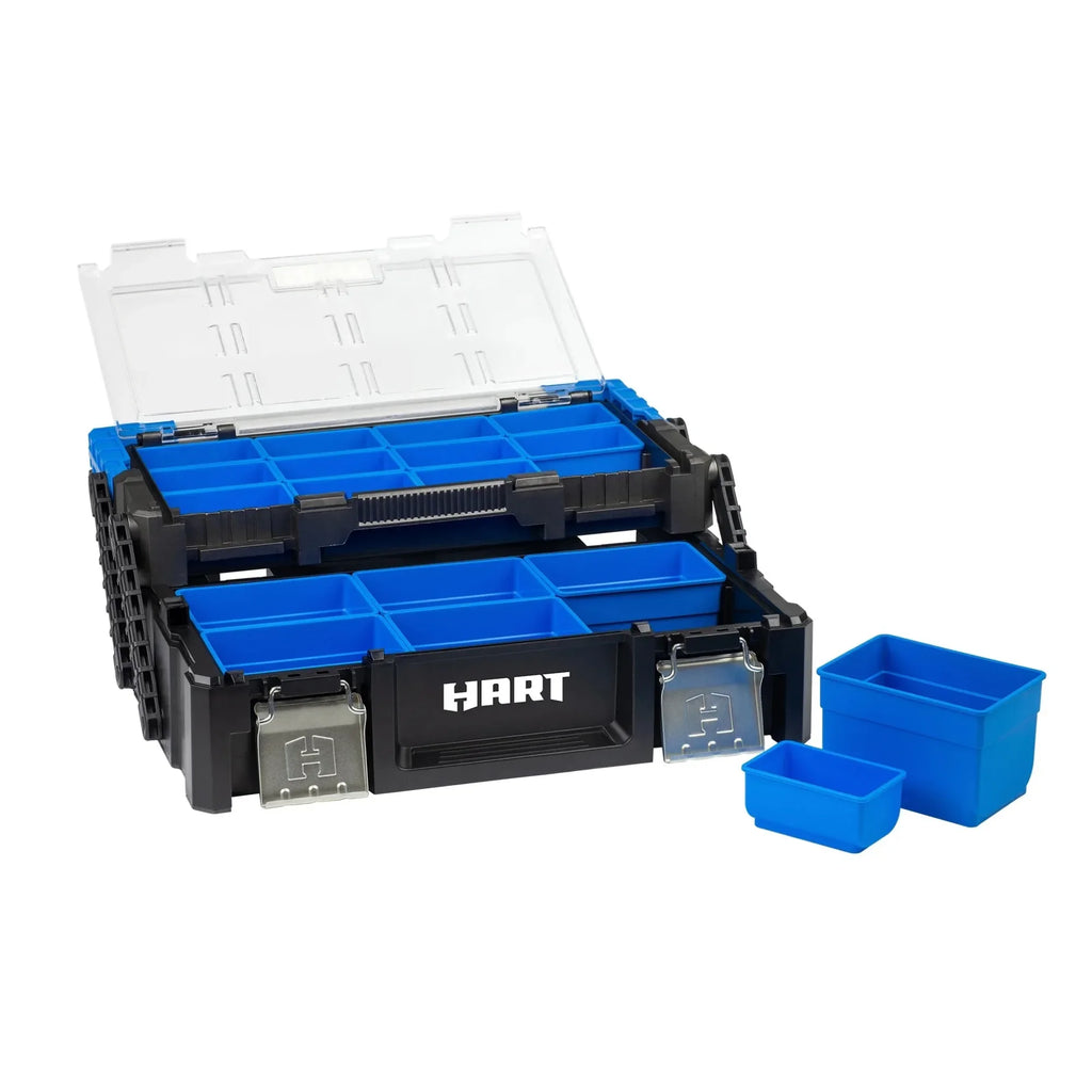 Tool box with sturdy metal lock