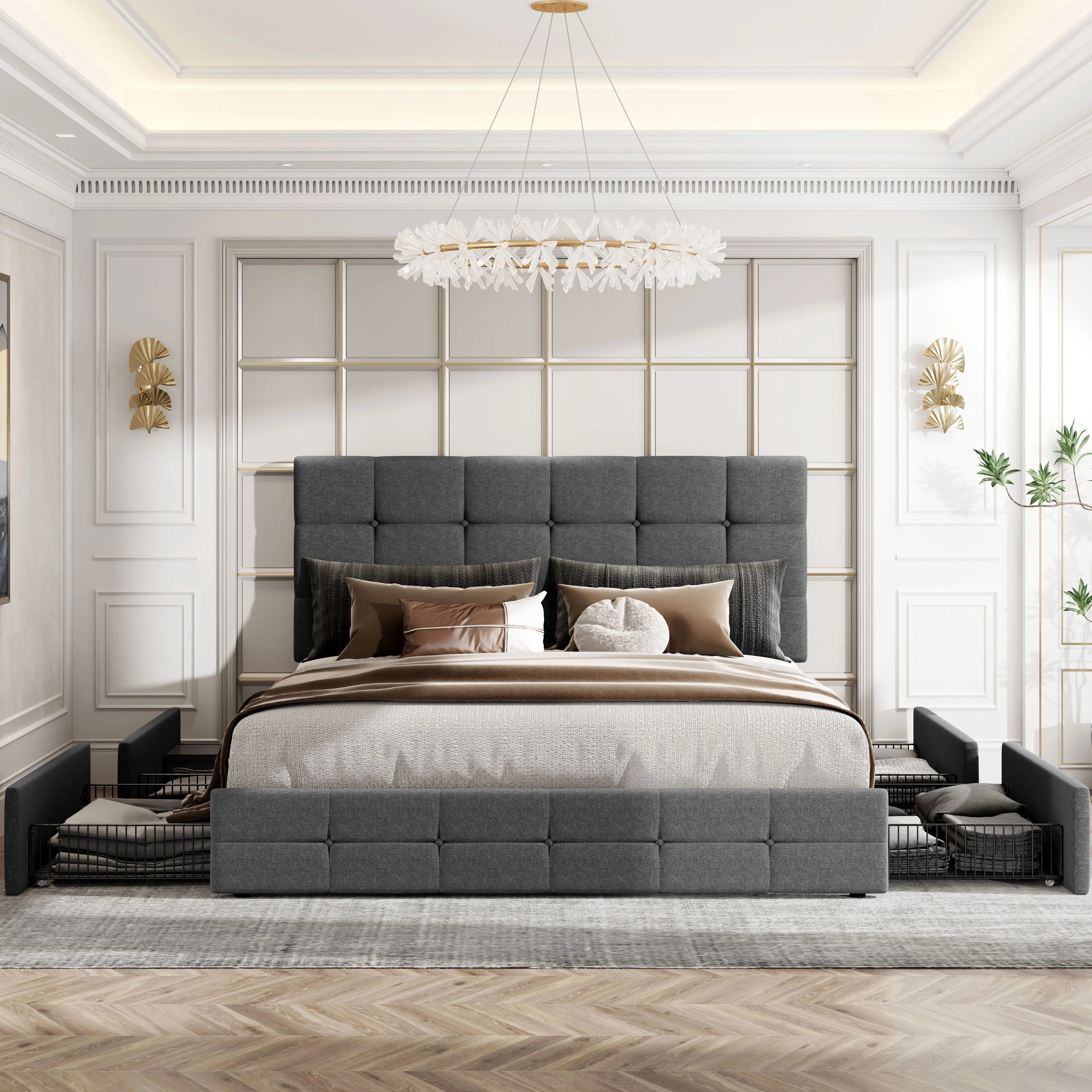 Platform Storage Bed Frame