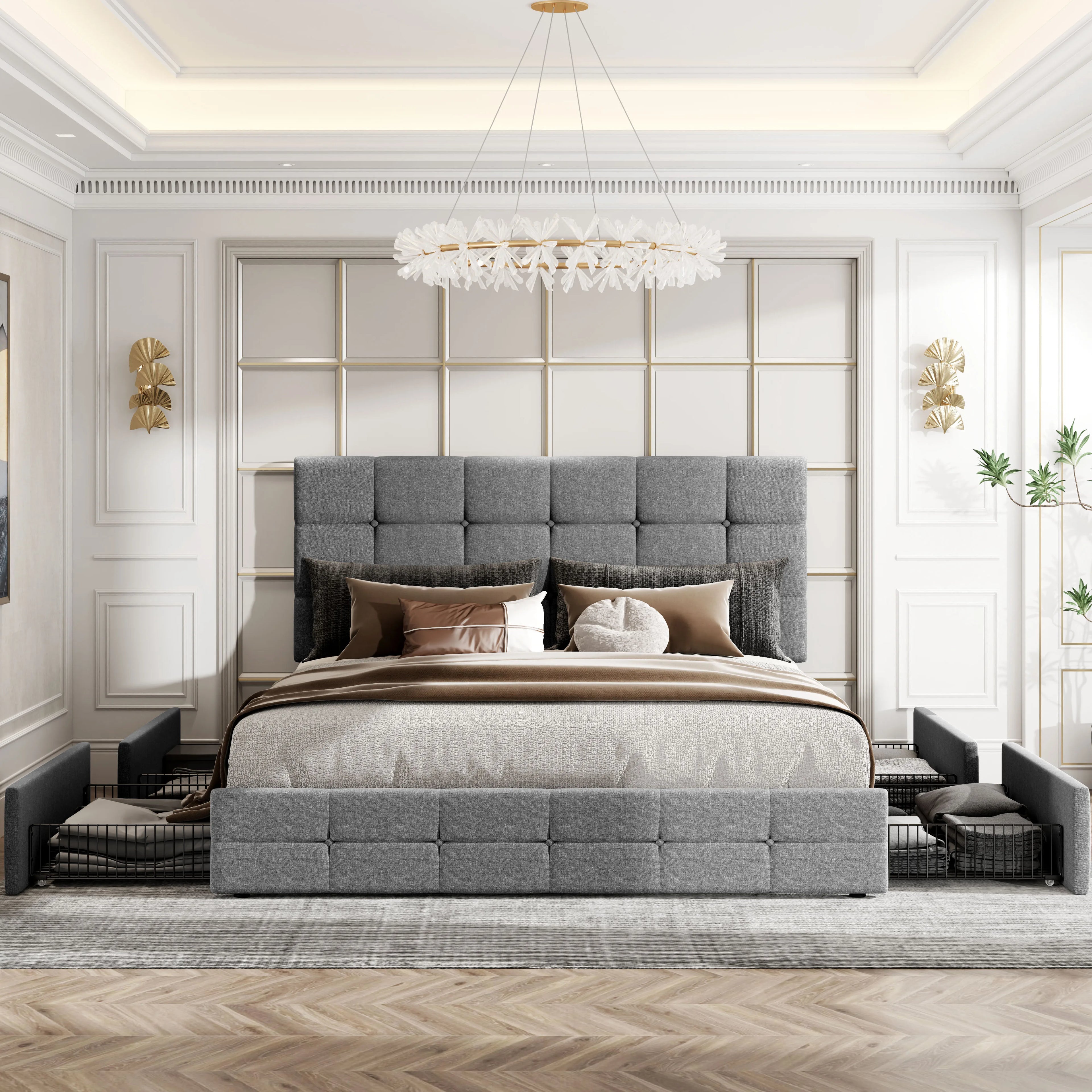 Platform Storage Bed Frame