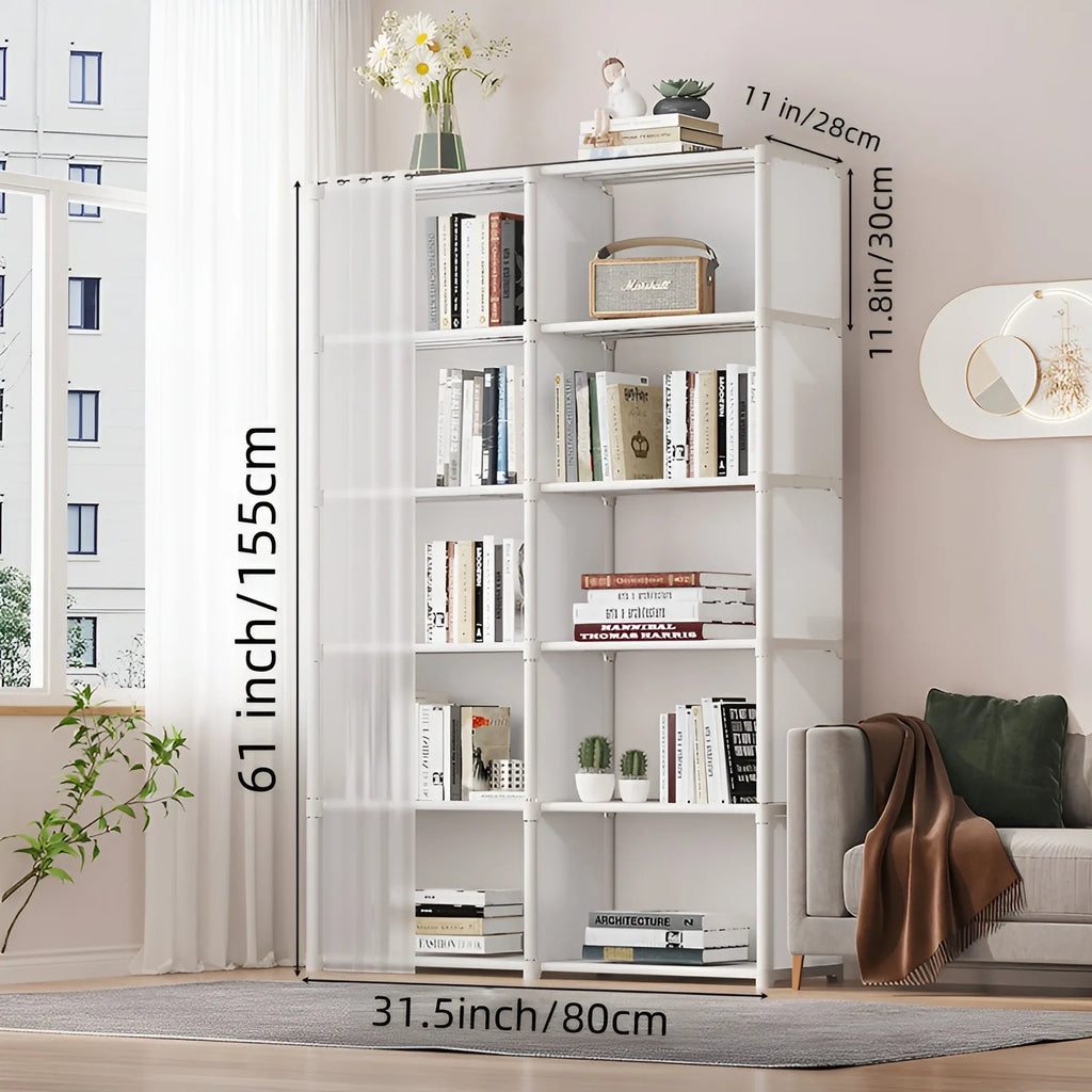 Wardrobe Rack Dustproof Cloth Closet Organizer