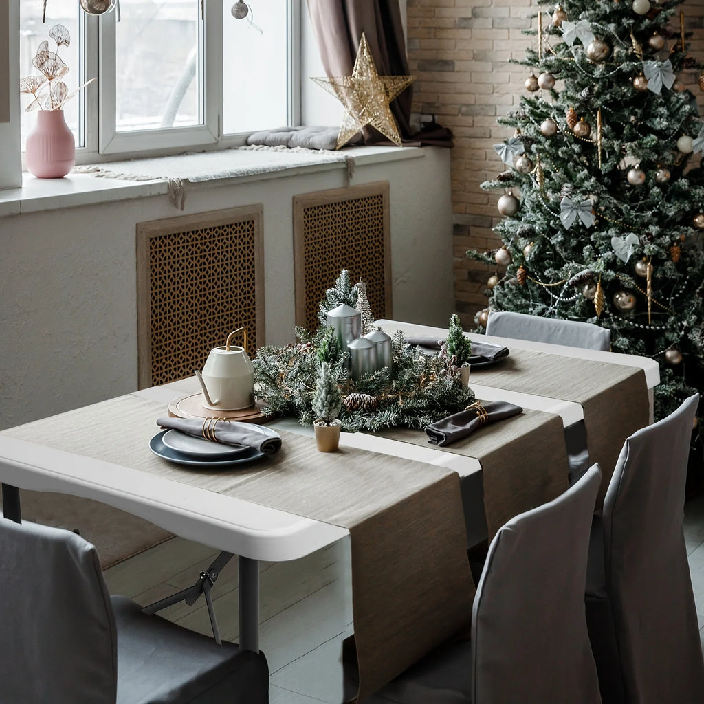 6ft Waterproof Banquet Table