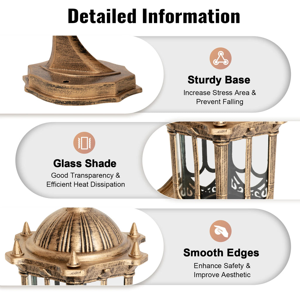 E27 Antique Porch Lamp Garden Indoor