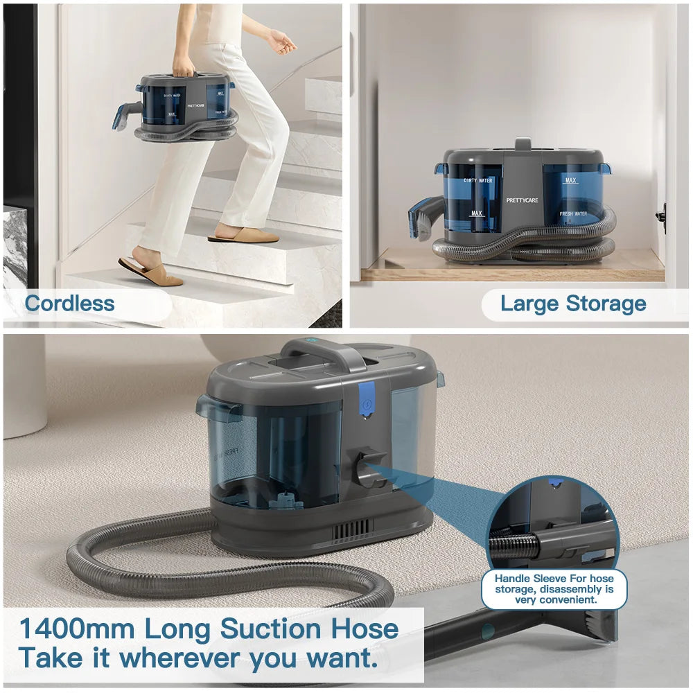 Cordless Carpet&Spot Vacuum Cleaner