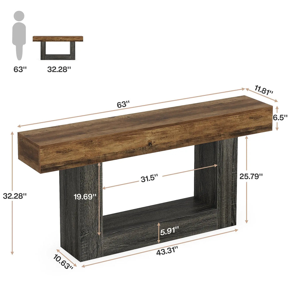 Console Table, Farmhouse