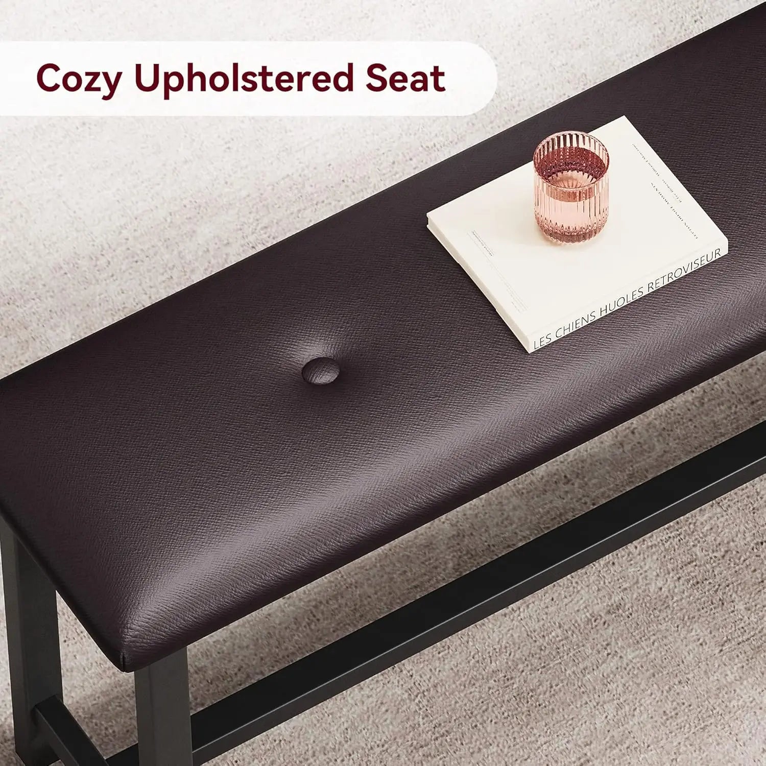 Brown Dining Table Set for 4